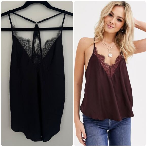 Free People Starlight Cami in Black - Picture 1 of 5